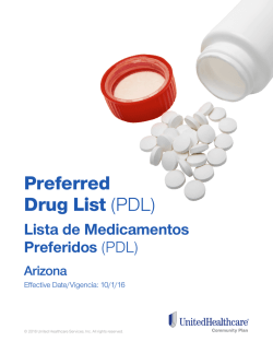 Preferred Drug List - UHCCommunityPlan.com