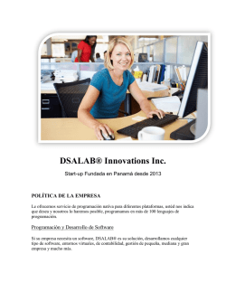 términos - DSALAB® Innovations Inc.