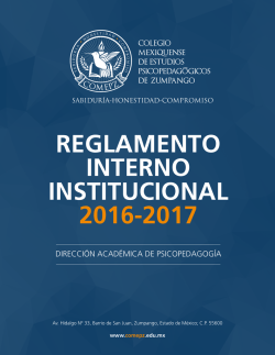 reglamento interno institucional 2016-2017