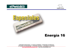 Especial Energia y calefaccion - Cluster de la Energía de Extremadura