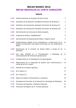 BECAS GRUPALES de CORTA DURACIÓN (PDF/220KB)