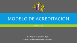 Modelo de Acreditación - Universidad Nacional de Trujillo