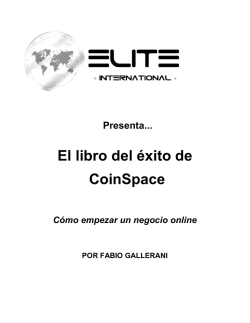 ElEl libro libro del del éxito éxito de CoinSpace