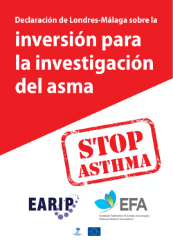 inversión para la investigación del asma