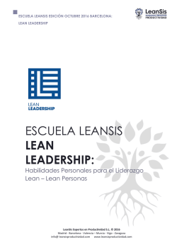 Dossier Leadership Barcelona