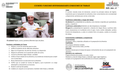 cocinero: FUNCIONES-RESPONSABILIDADES