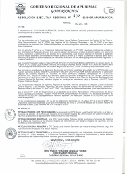 Ád:f>B~R FERN - Gobierno Regional de Apurimac