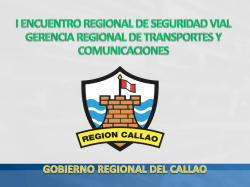 Presupuesto - Gerencia Regional de Transportes y Comunicaciones