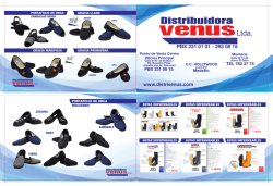 cartilla dotacion - Distribuidora Venus Ltda
