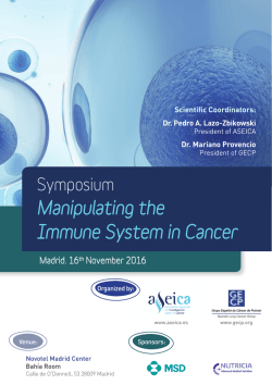 Manipulating the Immune System in Cancer