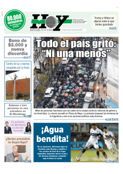 Diario Hoy - Jueves