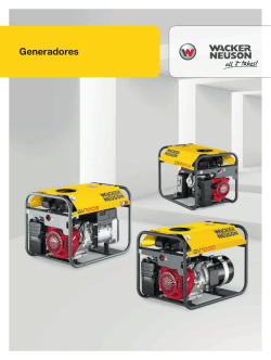 Generadores - Wacker Neuson