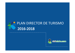 Plan Director de Turismo