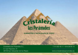 Descargar - Cristaleria Las Piramides