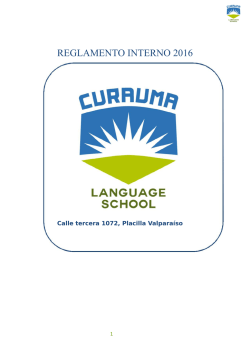 Reglamento Interno - Curauma Language School