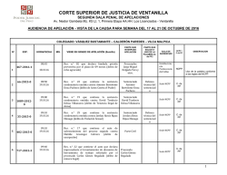 CORTE SUPERIOR DE JUSTICIA DE VENTANILLA