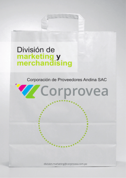 Brochure - Corprovea