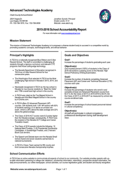 2015-2016 School Accountability Report
