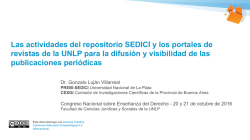 Presentación (diapositivas) - SeDiCI