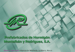 Obras en ejecución: Urbanización Montevida, La Alberca, Murcia.