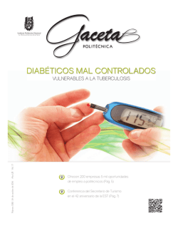 diabéticos mal controlados - Instituto Politécnico Nacional