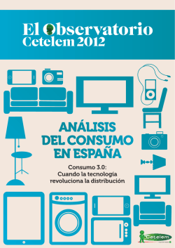 Observatorio Cetelem | Tendencias de Consumo en España