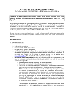 documentos - Sección Nacional del Ecuador del IPGH