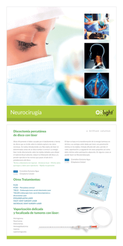 Neurocirugía y Traumatología
