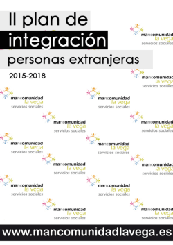 Plan de Integración - Mancomunidad La Vega