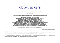 db x-trackers - Deutsche Asset Management