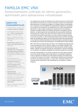 EMC VNX - Dataright Tecnología Informática