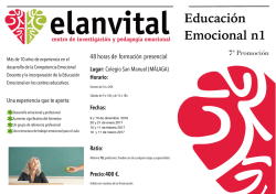 Curso Educacion Emocional en Málaga