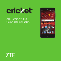 ZTE Grand™ X 4 Guía del usuario