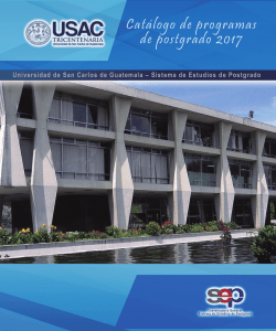 Catálogo de programas - SEP