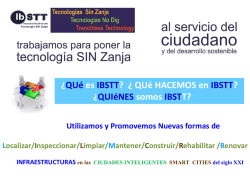 Diapositiva 1 - Asociación Ibérica de Tecnología sin Zanja