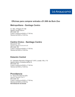 Centro Cívico - Santiago Centro Providencia