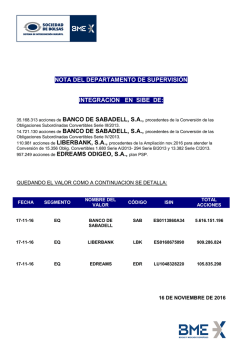 957.249 acciones de EDREAMS ODIGEO, SA, plan PSP.