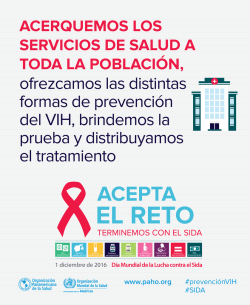 Día mundial del SIDA 2016 - Afiche