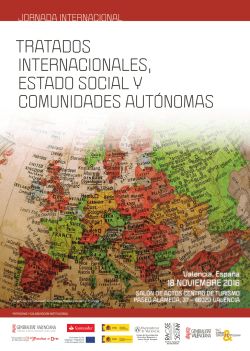 tratados internacionales, estado social y comunidades autónomas