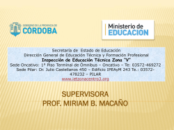 Diapositiva 1 - DGETyFP - INSPECCION TECNICA