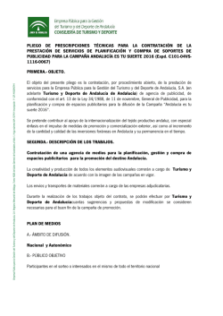 Licitación pública Andalucía soportes publicidad