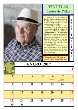 Para visualizar el calendario completo de Viñuelas haz clic aquí