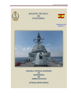 boletín técnico de ingeniería - Armada Española