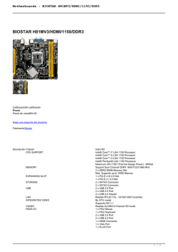 Motherboards : BIOSTAR H81MV3/HDMI/1150/DDR3