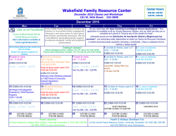 Wakefield Family Resource Center