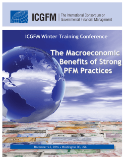 The Macroeconomic Benefits of Strong PFM Practices