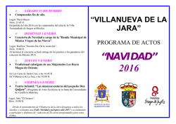 “navidad” 2016 - Ayuntamiento de Villanueva de la Jara