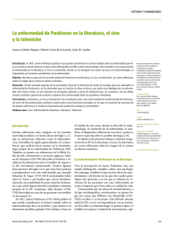 [Parkinson`s disease in literature, cinema and television] (PDF