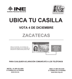 INE- EXTRAORDINARIO.indd - Instituto Electoral del Estado de