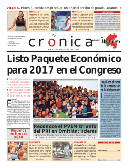 edicion-10-diciembre-2016 - La Crónica de Hoy en Hidalgo